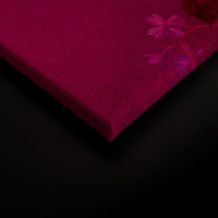 Leinwandbild bouquetvibrant2 Blumen 90cm x 60 cm