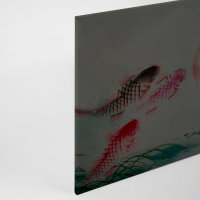 Leinwandbild dancingkois1 Tiere 90cm x 60 cm