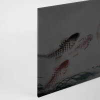 Leinwandbild dancingkois2 Tiere 90cm x 60 cm