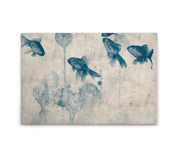 Leinwandbild pond1 Tiere 90cm x 60 cm