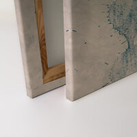 Leinwandbild pond1 Tiere 90cm x 60 cm
