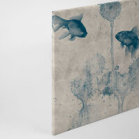 Leinwandbild pond1 Tiere 90cm x 60 cm