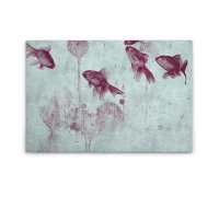 Leinwandbild pond2 Tiere 90cm x 60 cm