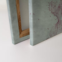 Leinwandbild pond2 Tiere 90cm x 60 cm