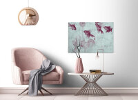 Leinwandbild pond2 Tiere 90cm x 60 cm