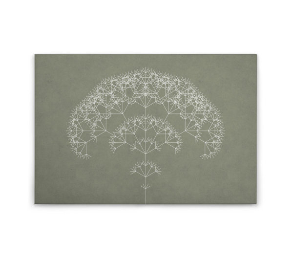 Leinwandbild trees3 Abstrakt 90cm x 60 cm