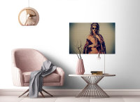 Leinwandbild labohème2 Personen 90cm x 60 cm