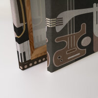 Leinwandbild wallofsound3 Abstrakt 90cm x 60 cm