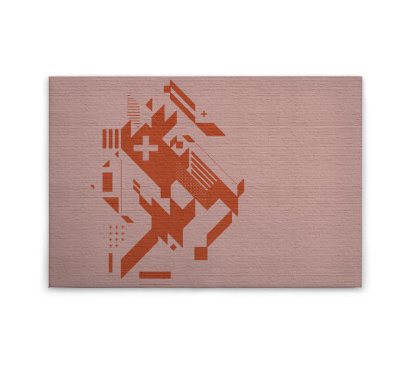 Leinwandbild brickbybrick1 Abstrakt 90cm x 60 cm