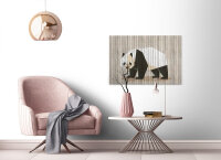 Leinwandbild borntobewild2 Tiere 90cm x 60 cm