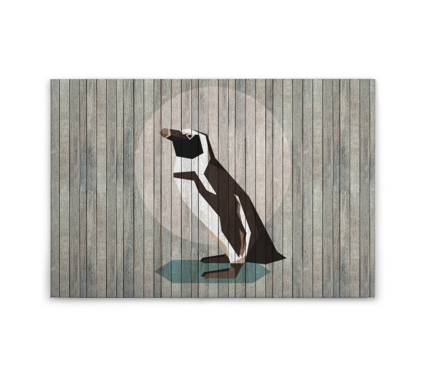 Leinwandbild borntobewild4 Tiere 90cm x 60 cm
