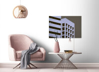 Leinwandbild skyscraper1 Modern 90cm x 60 cm
