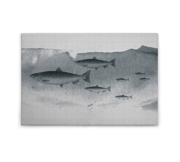 Leinwandbild intotheblue3 Tiere 90cm x 60 cm