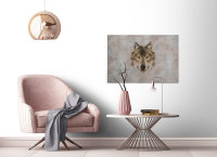 Leinwandbild bigthree1 Tiere 90cm x 60 cm