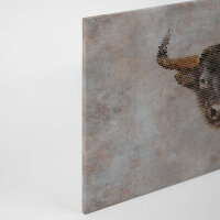 Leinwandbild bigthree2 Tiere 90cm x 60 cm