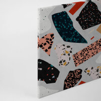 Leinwandbild terrazzo1 Abstrakt 90cm x 60 cm