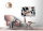 Leinwandbild terrazzo1 Abstrakt 90cm x 60 cm