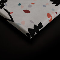 Leinwandbild terrazzo2 Blumen 90cm x 60 cm