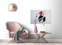 Leinwandbild terrazzo3 Abstrakt 90cm x 60 cm