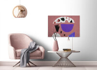 Leinwandbild terrazzo5 Abstrakt 90cm x 60 cm