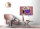 Leinwandbild terrazzo5 Abstrakt 90cm x 60 cm
