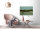 Leinwandbild horizon2 Landschaft 90cm x 60 cm