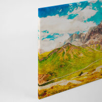 Leinwandbild dolomiti1 Berge 90cm x 60 cm
