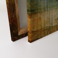 Leinwandbild tahiti2 Strand Meer 90cm x 60 cm