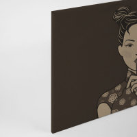 Leinwandbild himari2 Asiatisch 90cm x 60 cm