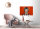 Leinwandbild akari2 Asiatisch 90cm x 60 cm