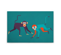 Leinwandbild monkeybusiness1 Tiere 90cm x 60 cm