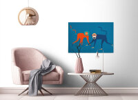 Leinwandbild monkeybusiness2 Tiere 90cm x 60 cm