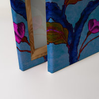 Leinwandbild birdofparadise1 Vögel 90cm x 60 cm