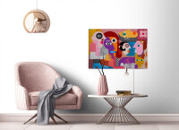 Leinwandbild couples1 Kunst 90cm x 60 cm