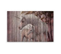 Leinwandbild fantasy4 Tiere 90cm x 60 cm