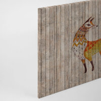 Leinwandbild fairytale2 Tiere 90cm x 60 cm