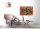 Leinwandbild indiansummer2 Blumen 90cm x 60 cm