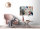 Leinwandbild floralcollage4 Abstrakt 90cm x 60 cm