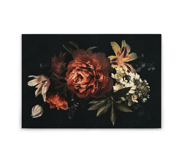 Leinwandbild dramaqueen1 Blumen 90cm x 60 cm