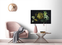 Leinwandbild dramaqueen2 Blumen 90cm x 60 cm