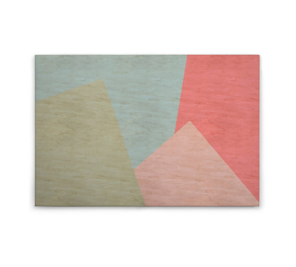 Leinwandbild inlay2 Abstrakt 90cm x 60 cm