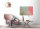 Leinwandbild inlay2 Abstrakt 90cm x 60 cm