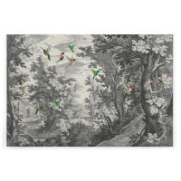 Leinwandbild fancyforest1 Kunst 90cm x 60 cm