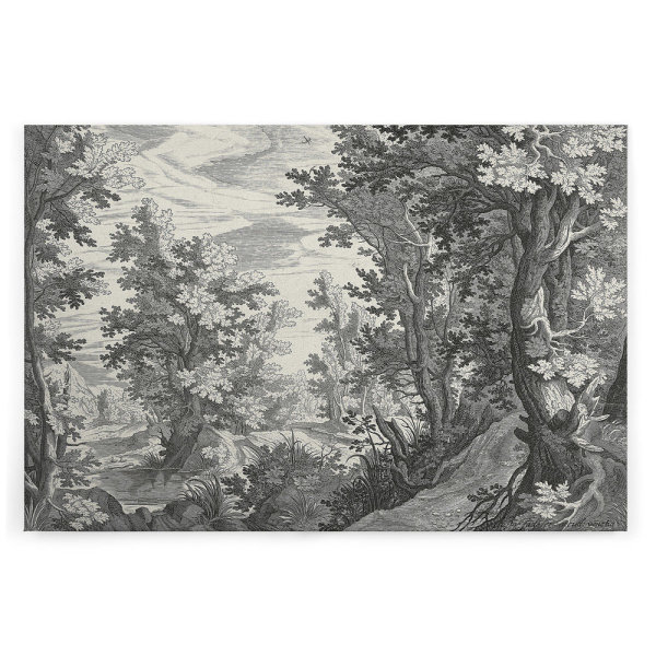Leinwandbild fancyforest3 Kunst 120cm x 80 cm