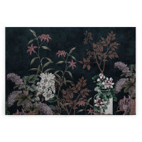 Leinwandbild darkroom2 Blumen 90cm x 60 cm
