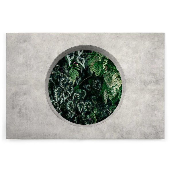Leinwandbild deepgreen1 Blumen 120cm x 80 cm