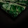 Leinwandbild deepgreen2 Blumen 90cm x 60 cm