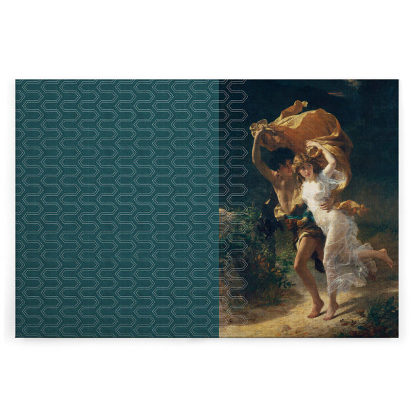 Leinwandbild cortina3 Kunst 120cm x 80 cm
