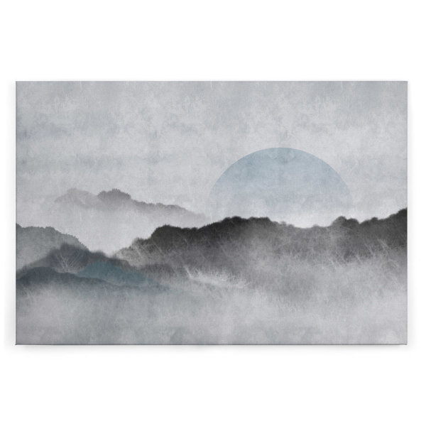 Leinwandbild akaishi2 Berge 120cm x 80 cm