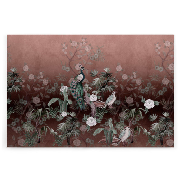 Leinwandbild peacockisland1 Floral 120cm x 80 cm